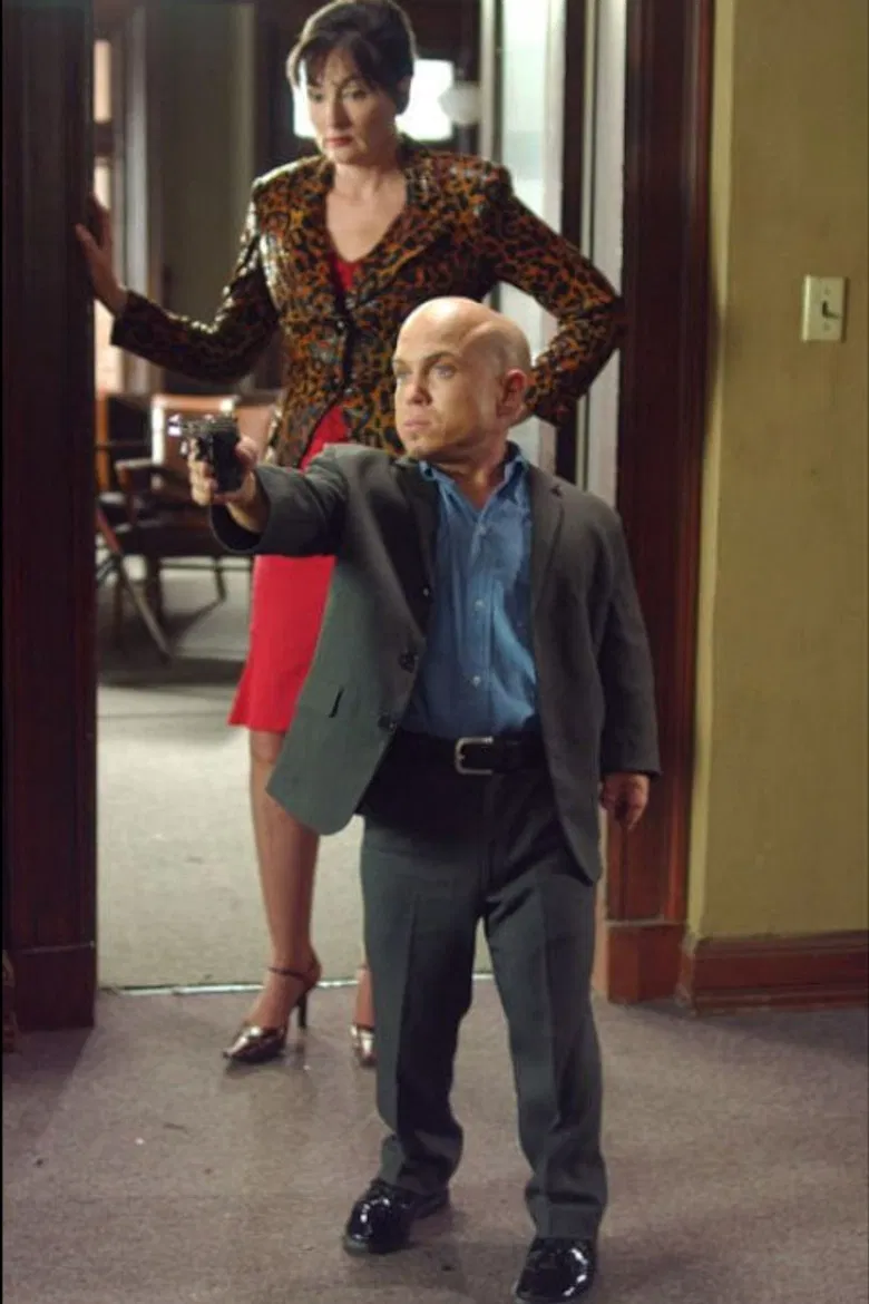 Knee High P.I. poster background