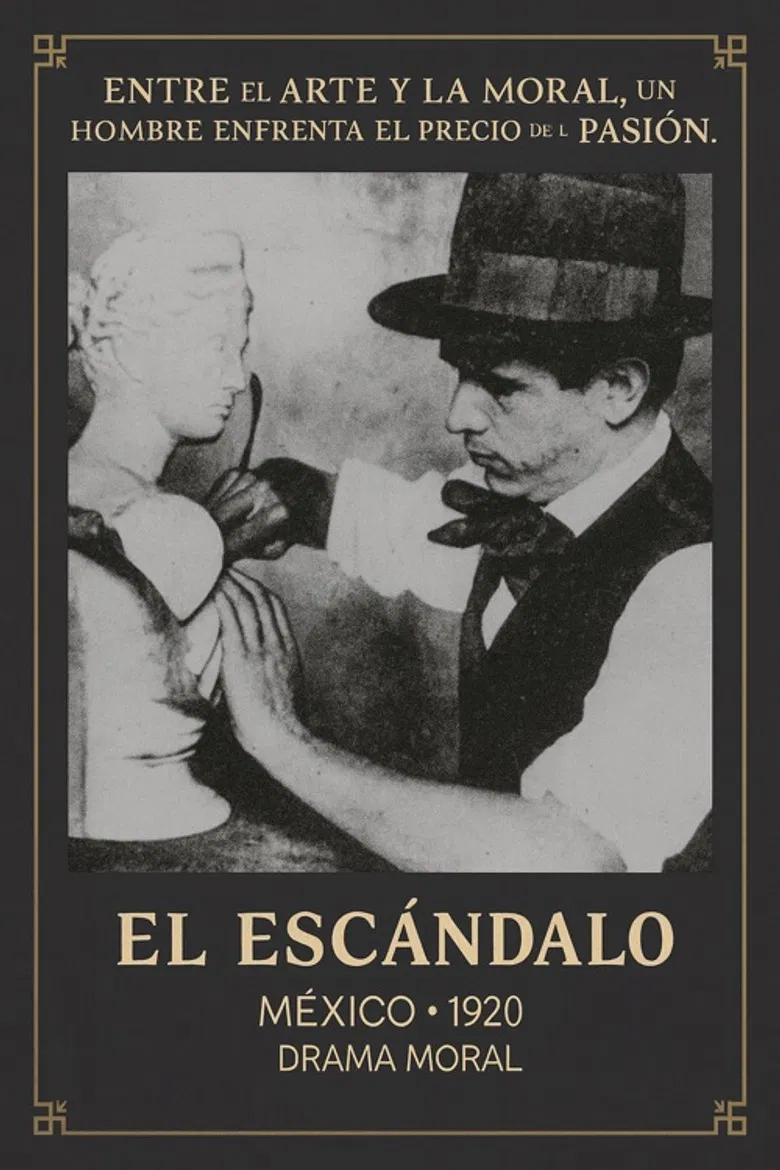 El escándalo poster background