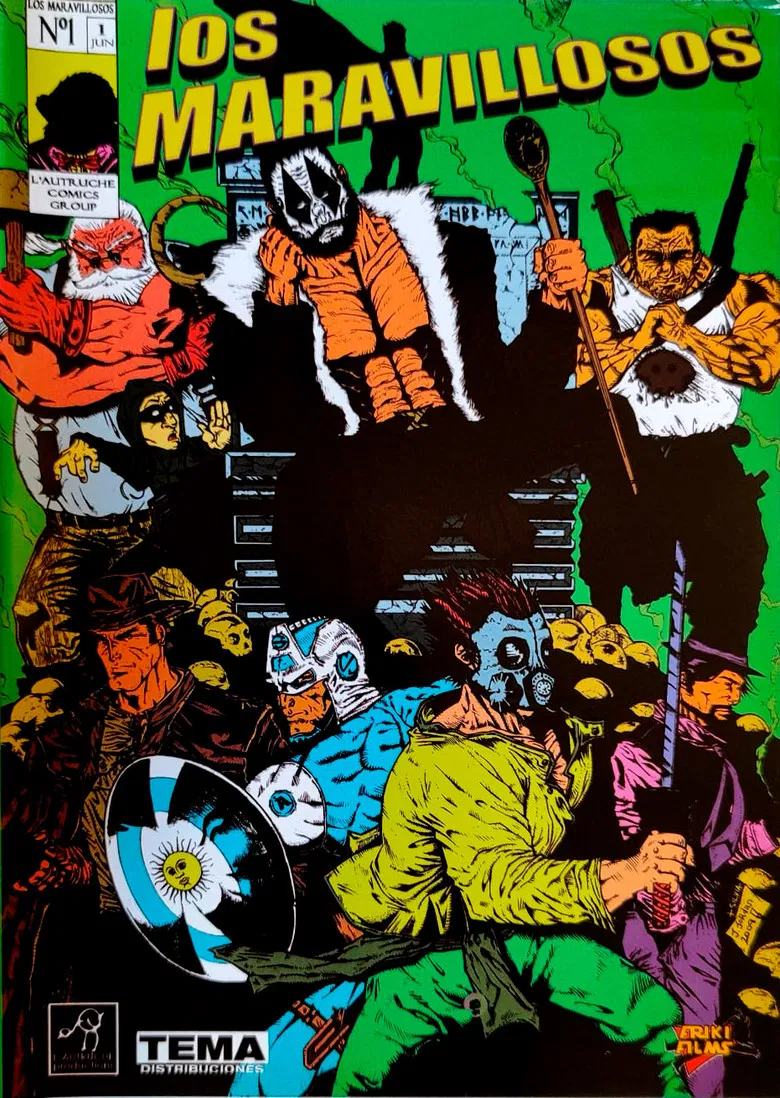 Los Maravillosos poster background