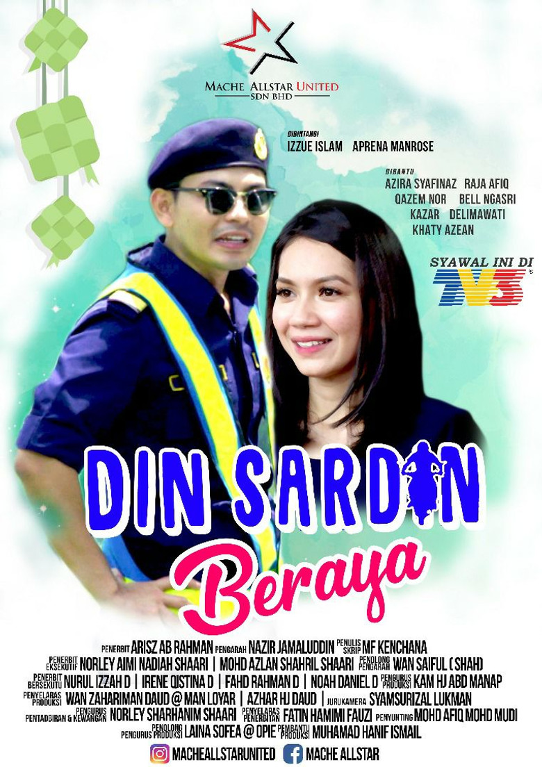 Din Sardin Beraya poster background
