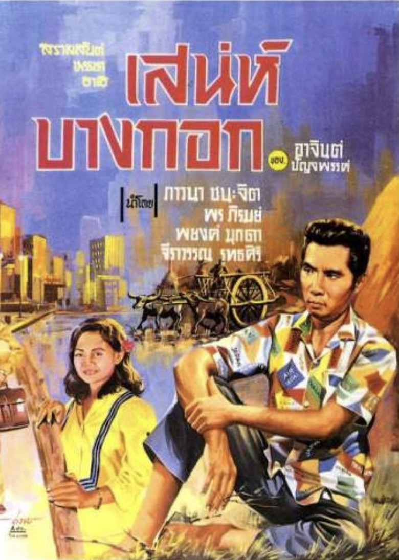 Charming Bangkok poster background