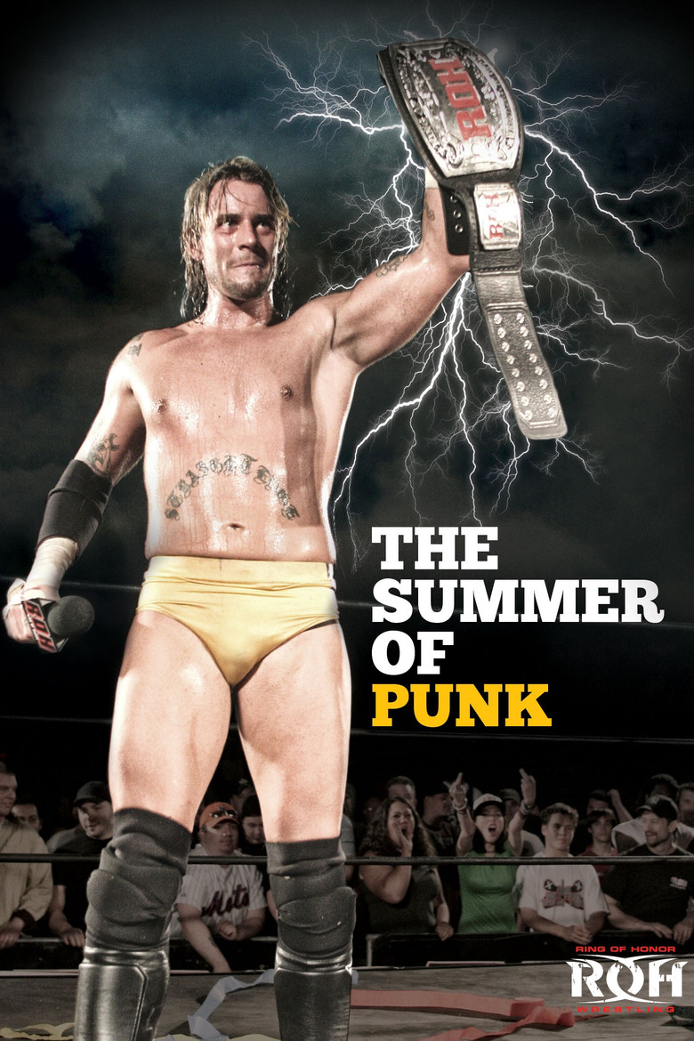 ROH: The Summer of Punk poster background