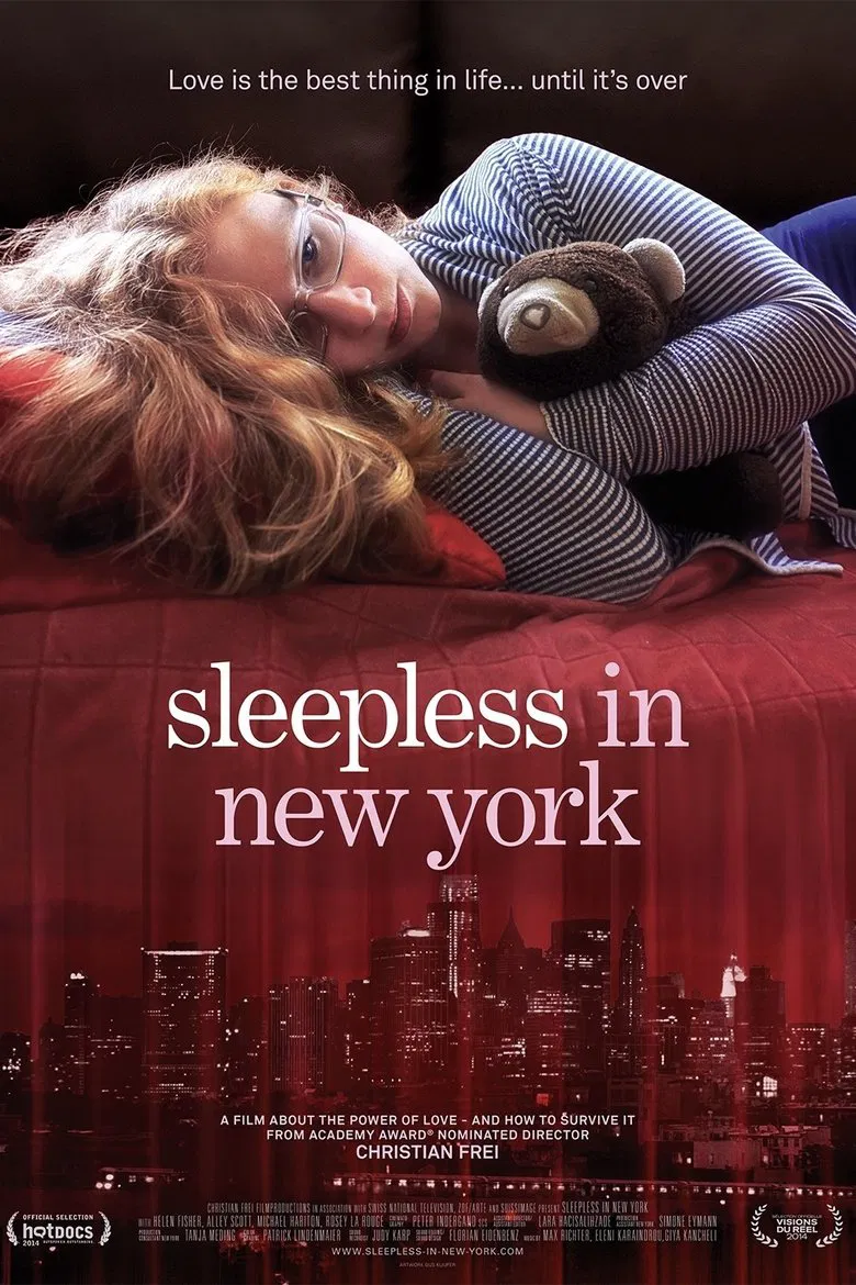 Sleepless in New York poster background