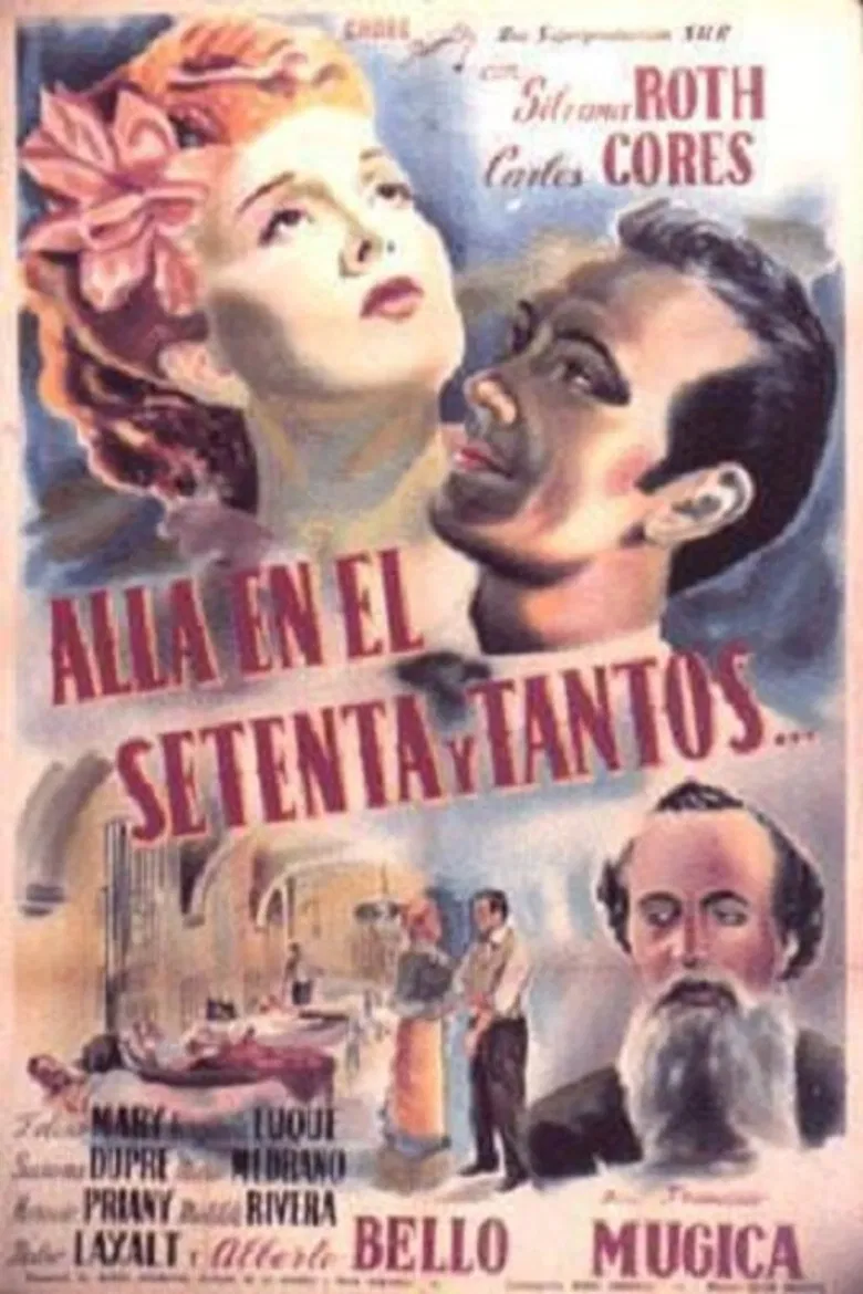 Allá en el setenta y tantos poster background