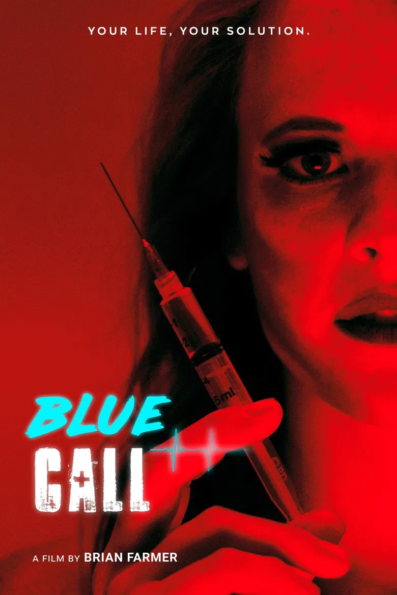 Blue Call poster background