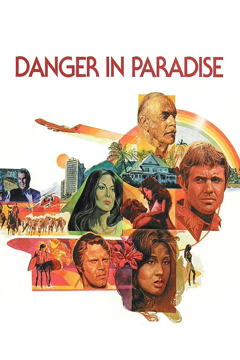 Danger in Paradise poster background