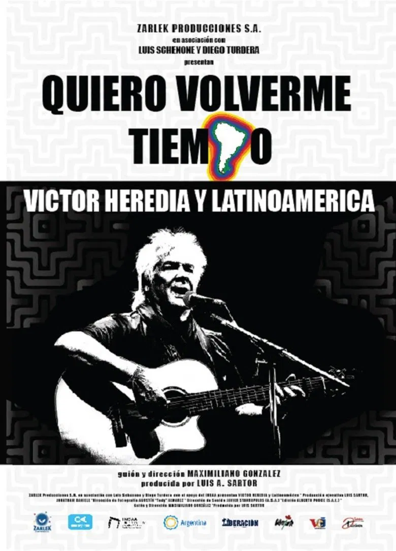 Quiero volverme tiempo: Victor Heredia y Latinoamérica poster background