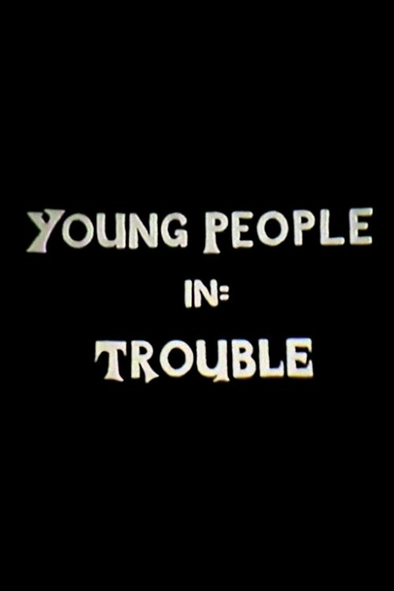 Young People in Trouble poster background
