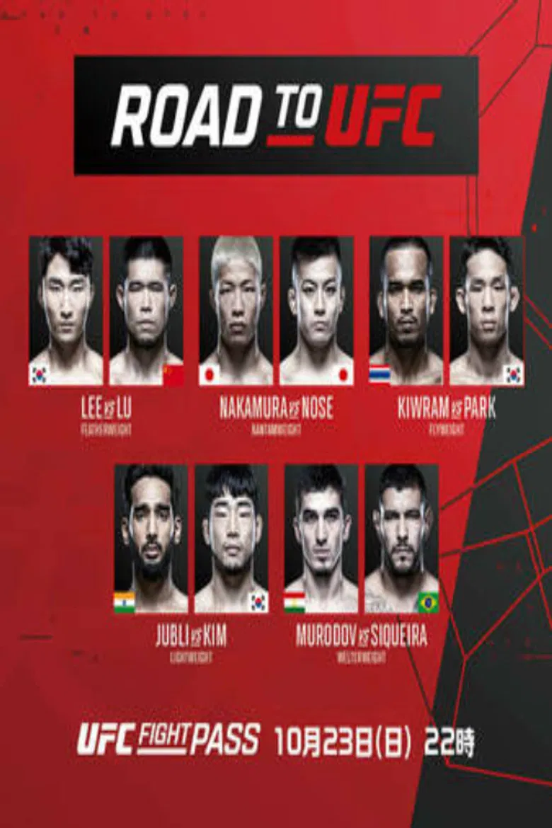 Road to UFC: Singapore 6 poster background