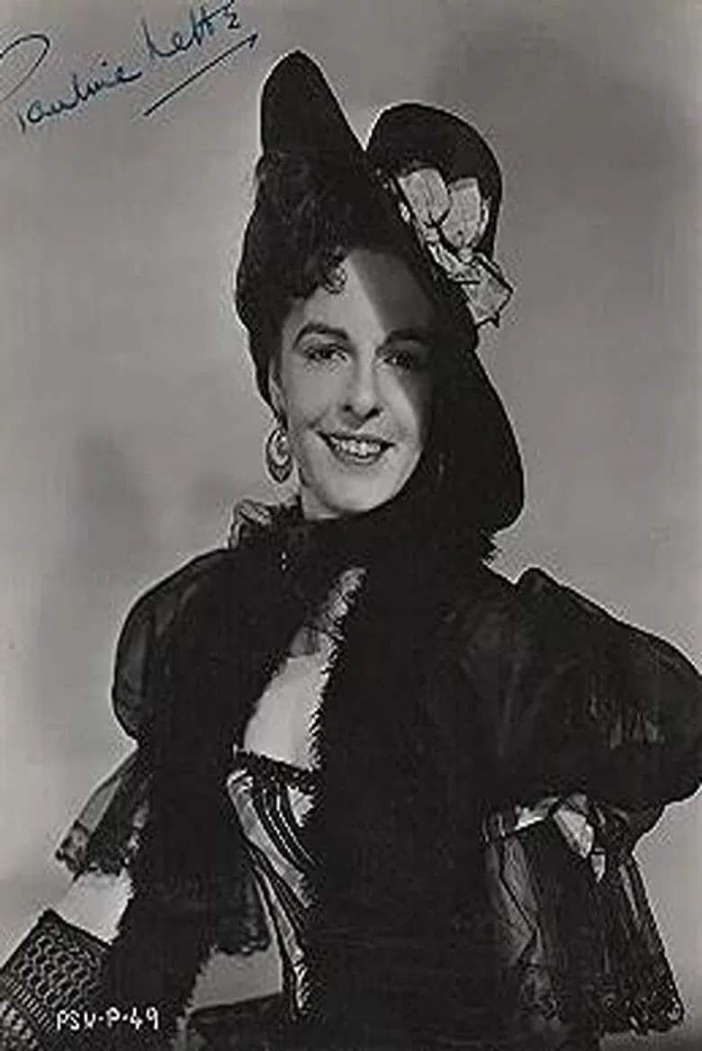 The Young Lady from London poster background