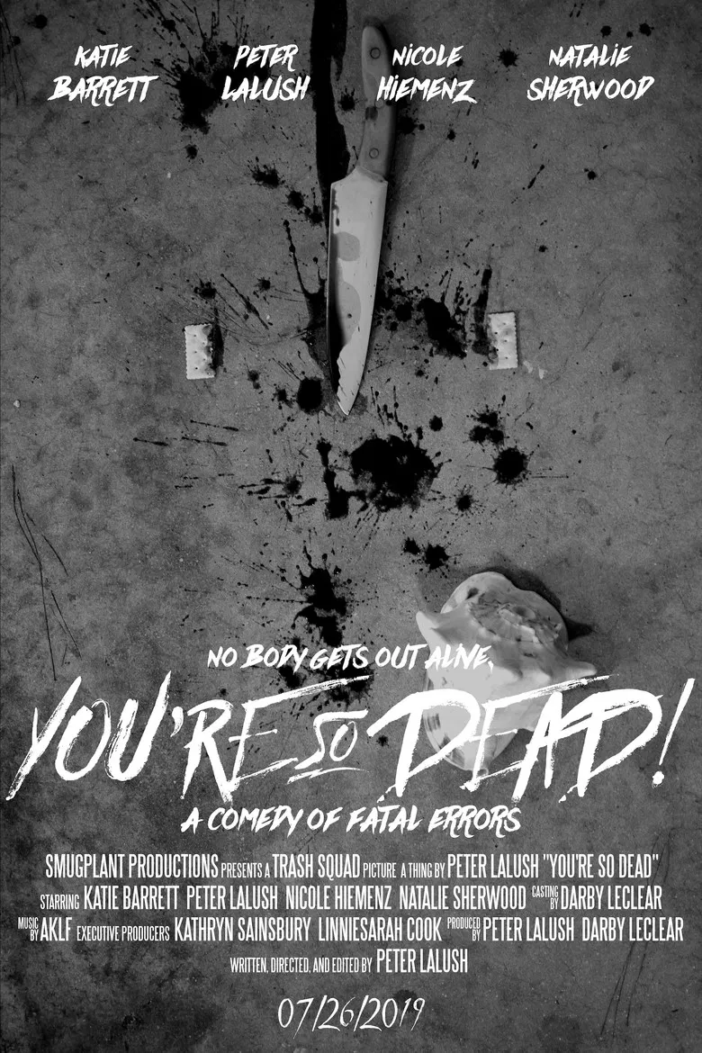 You're So Dead! poster background