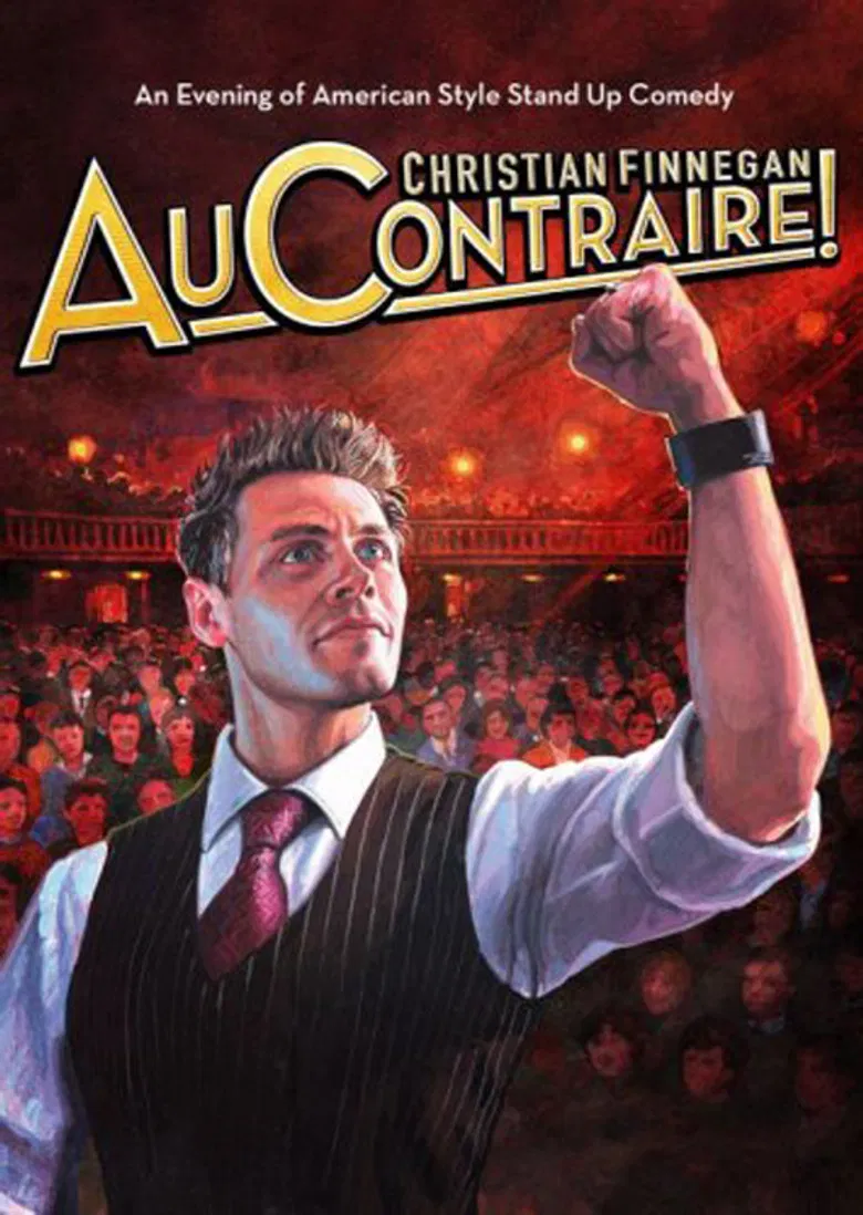 Christian Finnegan: Au Contraire poster background
