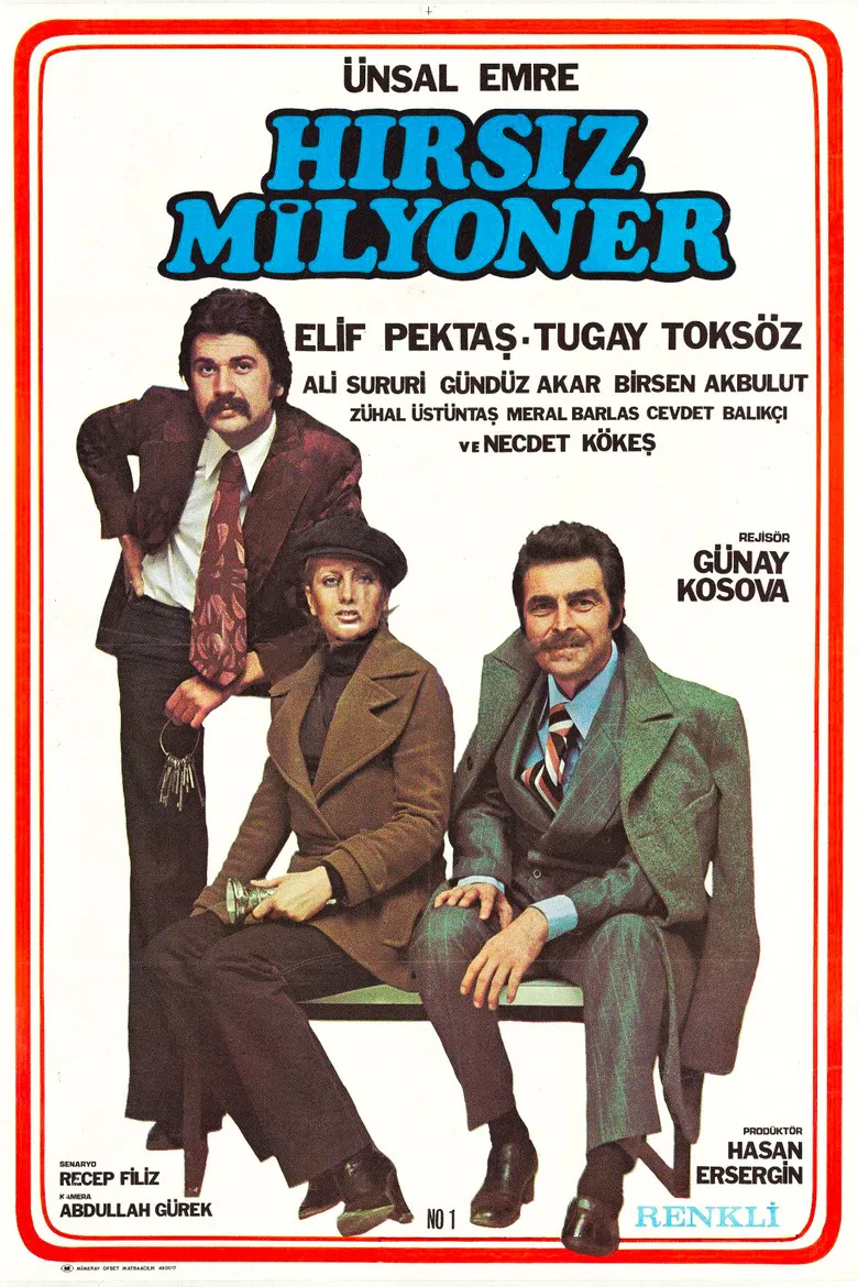 Hırsız Milyoner poster background