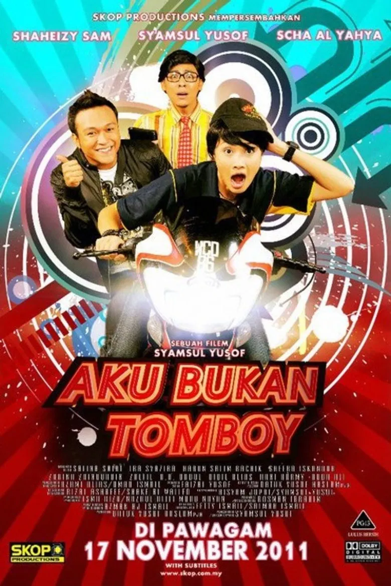 Aku Bukan Tomboy poster background