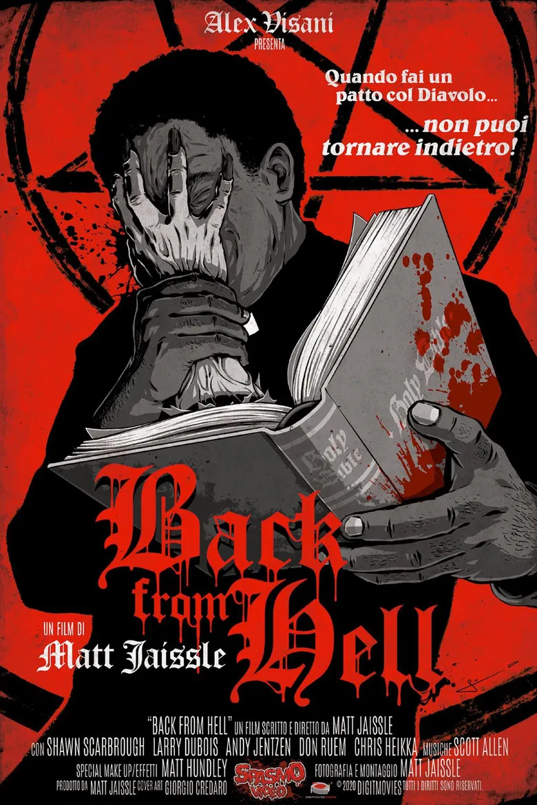 Back from Hell poster background
