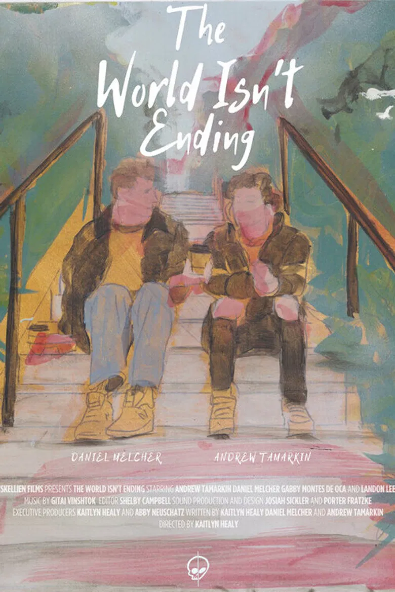 The World Isn't Ending poster background