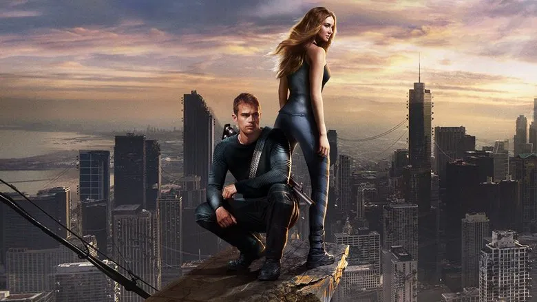 Tris and Four overlooking the city