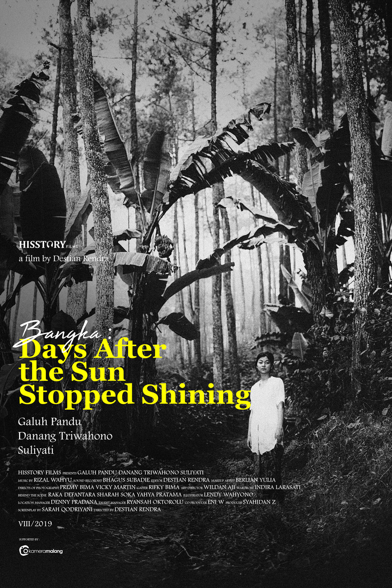 Bangka: Days After The Sun Stopped Shining poster background