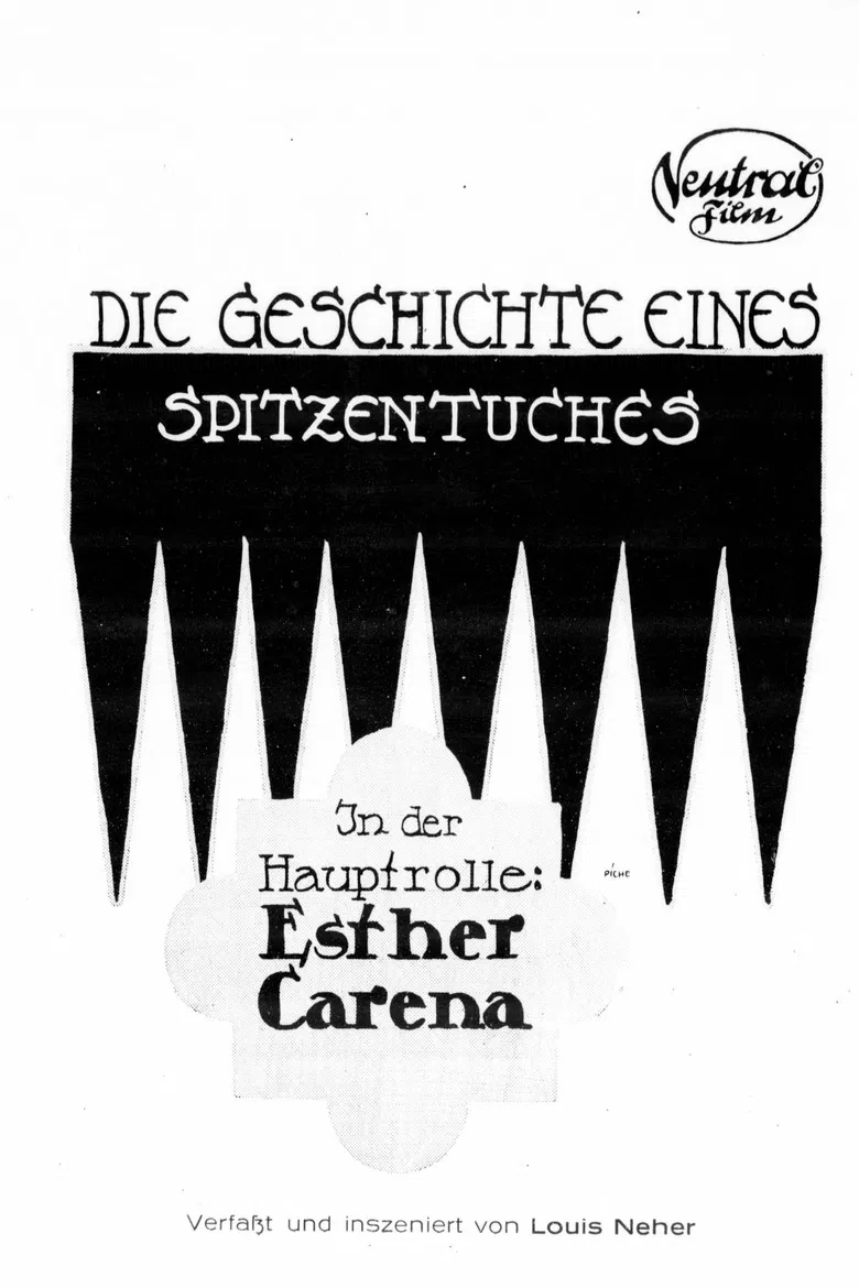 Die Geschichte eines Spitzentuches poster background
