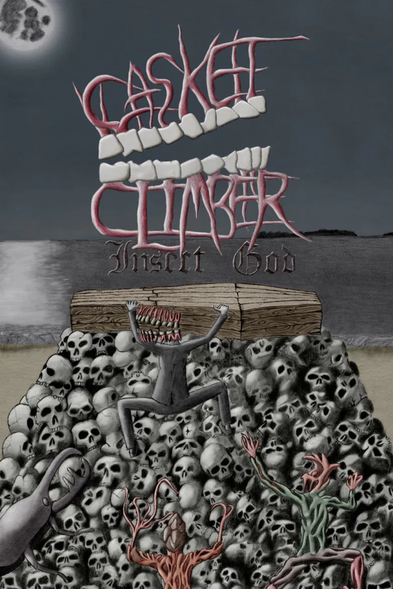 Casket Climber Insect God poster background