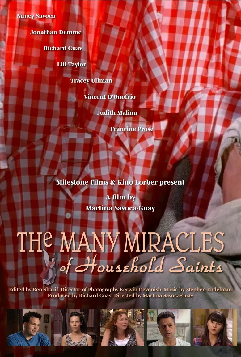 The Many Miracles of Household Saints poster background