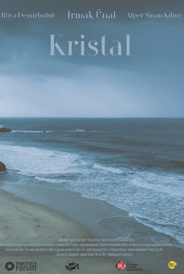 Crystal poster background