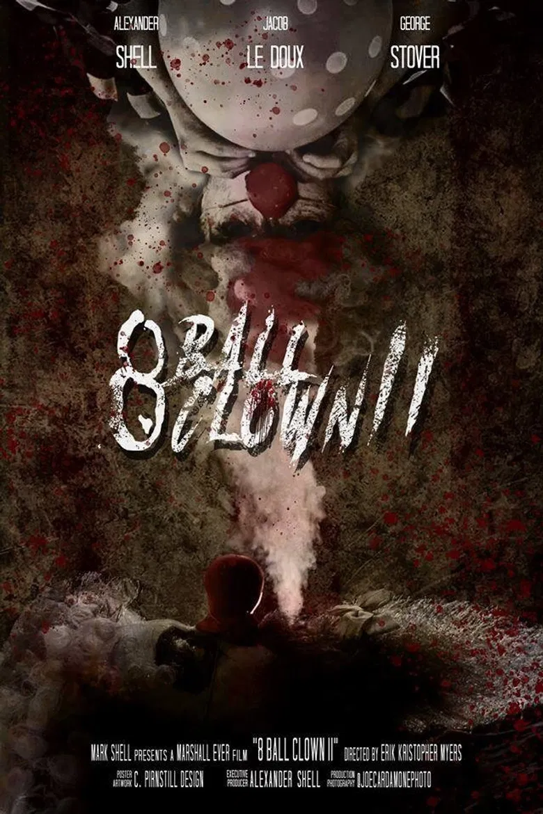 8 Ball Clown 2 poster background