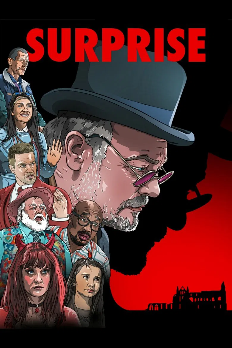 Surprise poster background