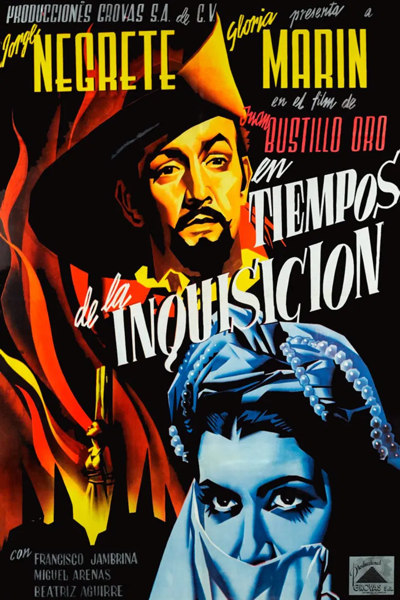 En tiempos de la inquisición poster background