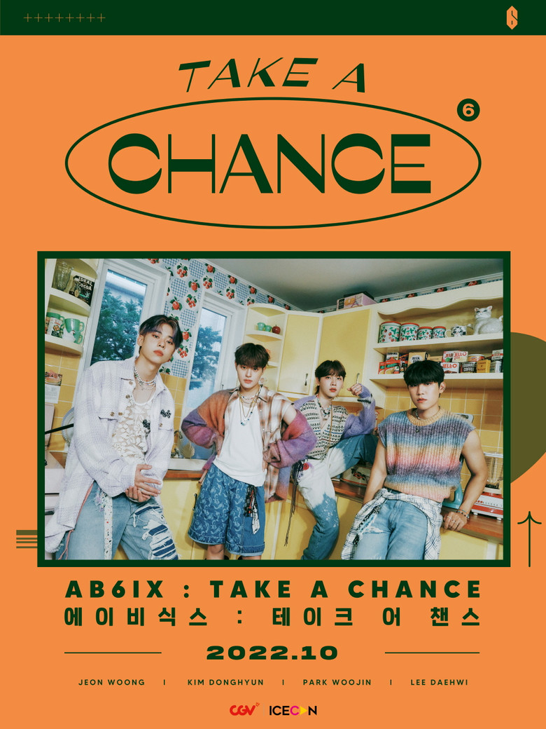 AB6IX : TAKE A CHANCE poster background