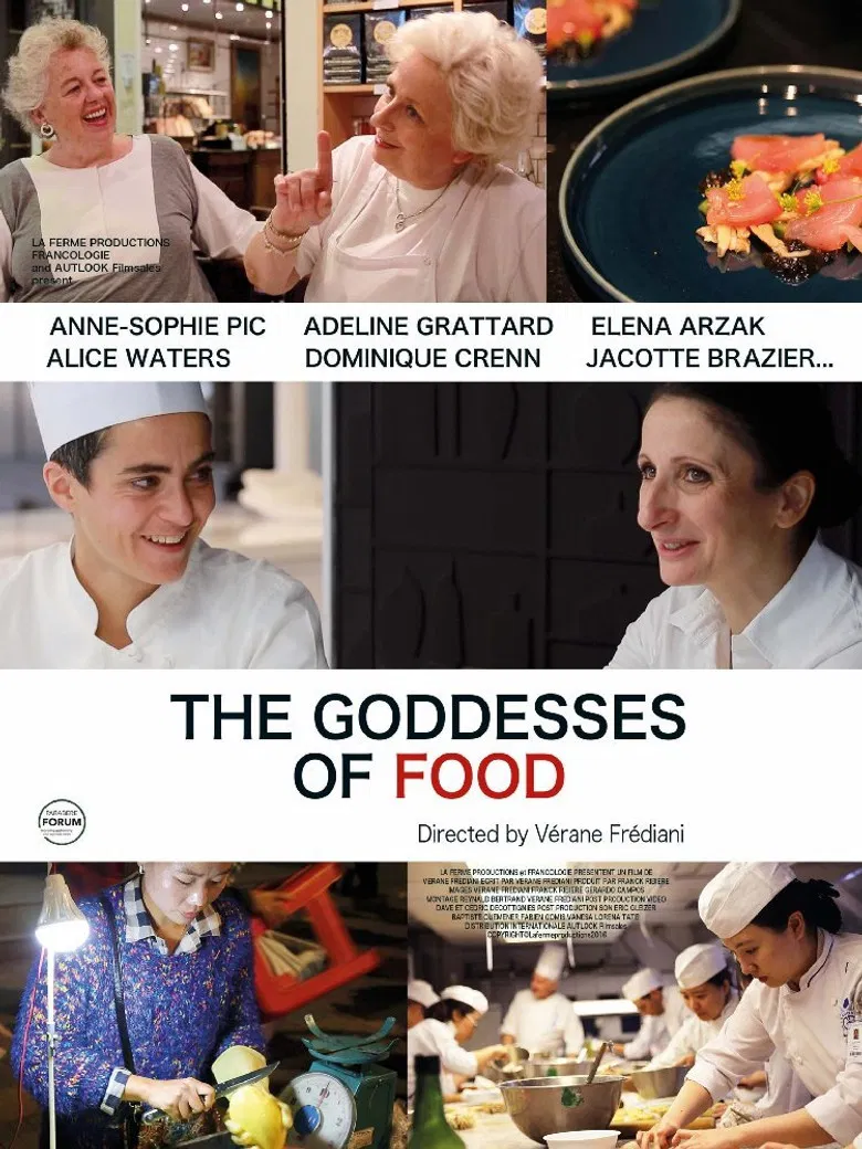 The Goddesses of Food poster background