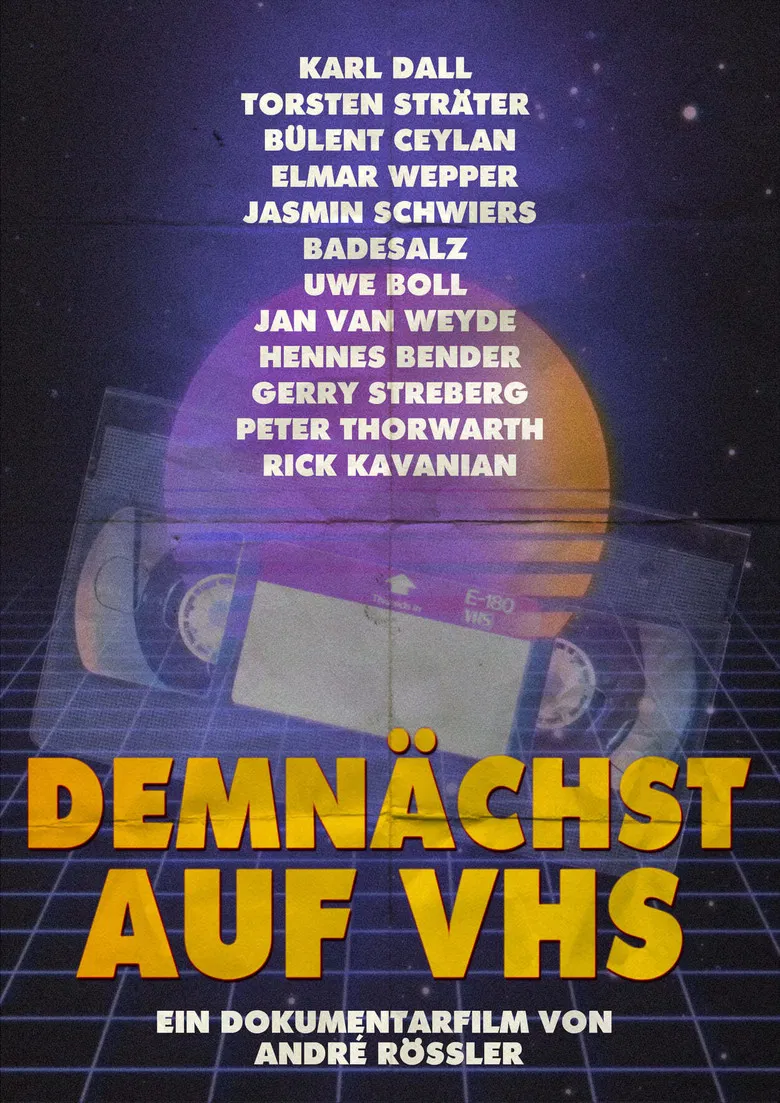 Demnächst auf VHS poster background
