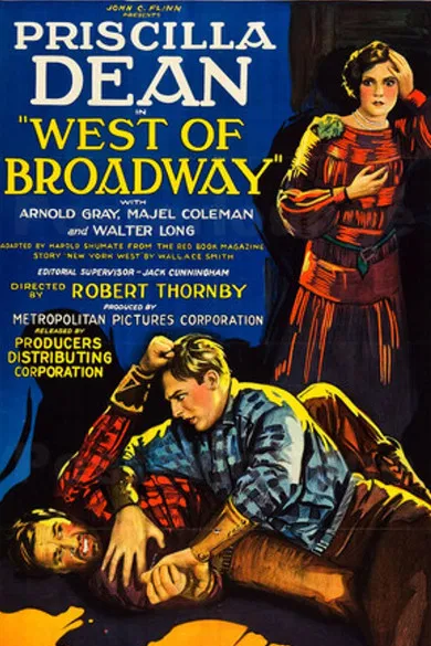 West of Broadway poster background