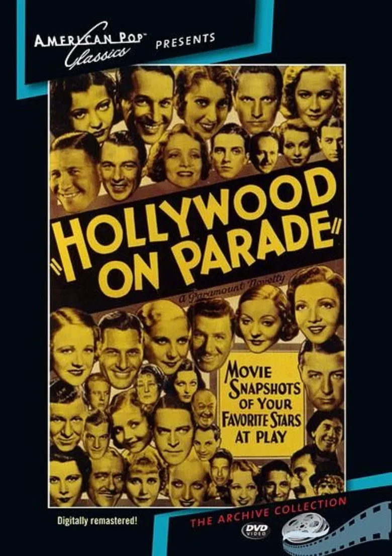 Hollywood on Parade No. B-1 poster background