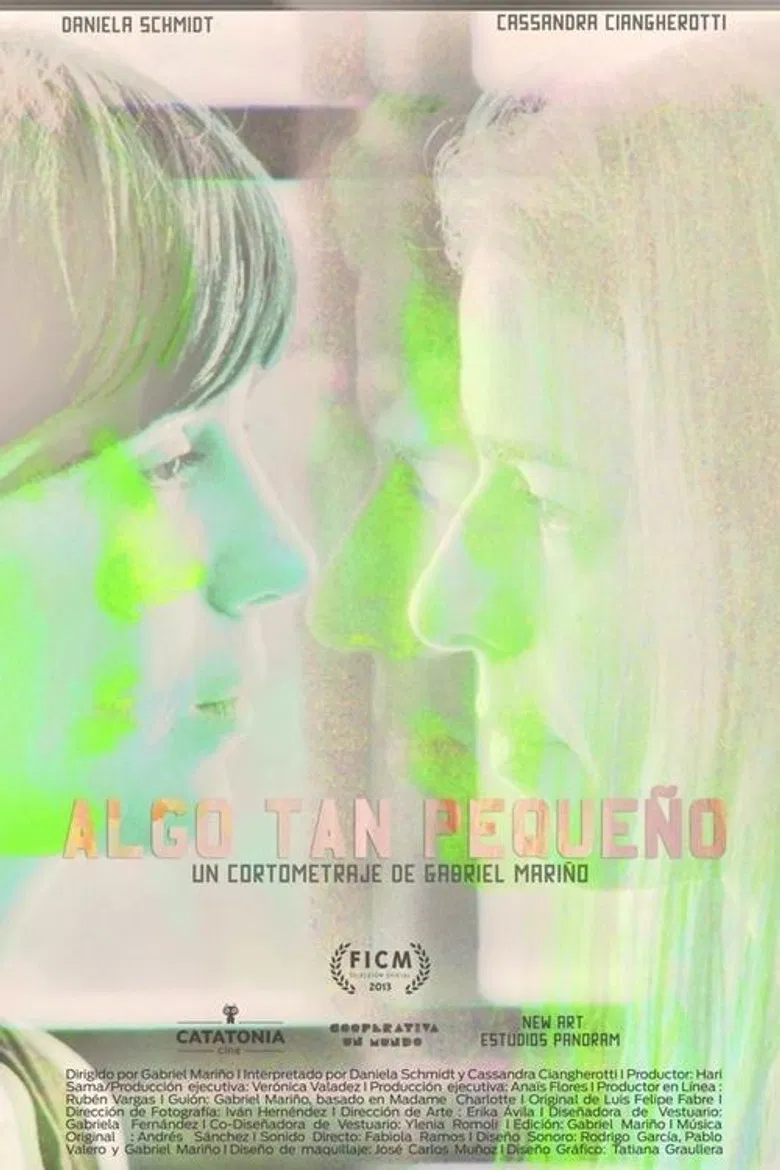 Algo tan pequeño poster background