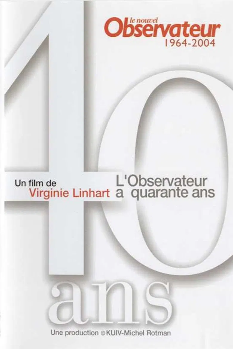 Le nouvel observateur a quarante ans 1964-2004 poster background