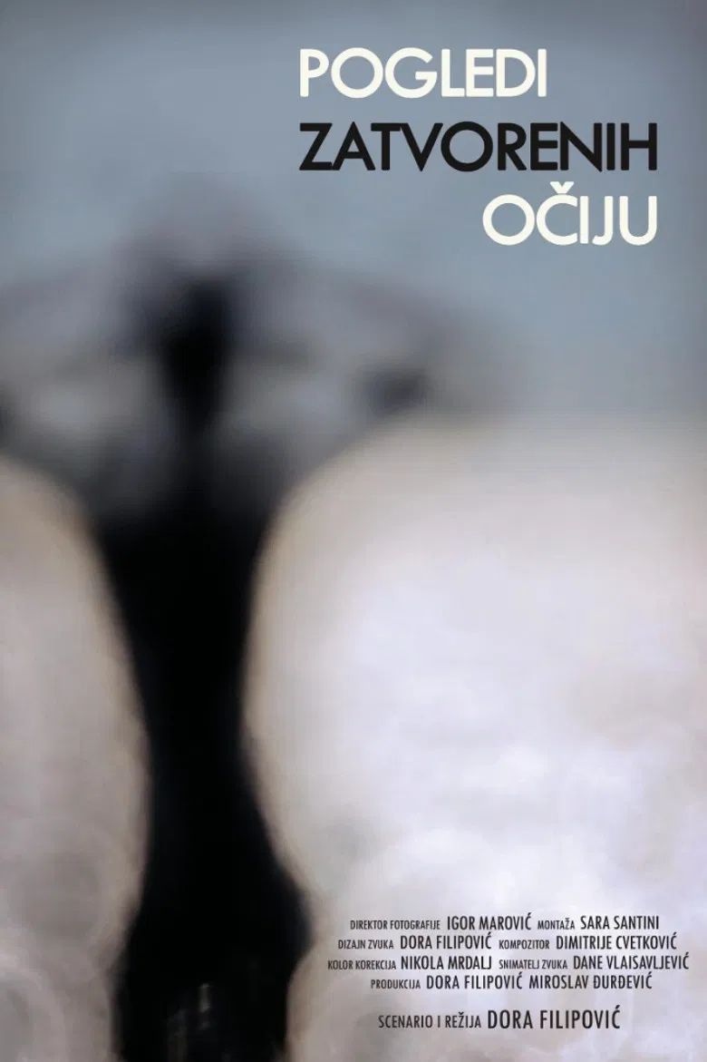 Glances of Closed Eyes poster background