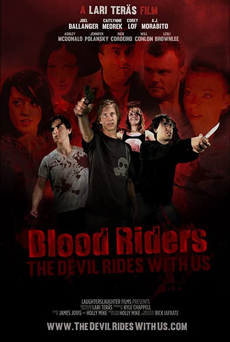 Blood Riders: The Devil Rides with Us poster background