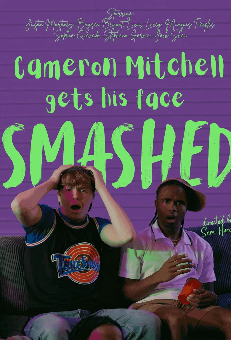 Cameron Mitchell Gets His Face Smashed poster background