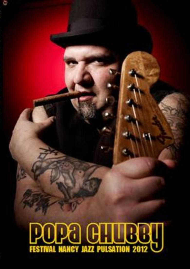 Popa Chubby: Festival Nancy Jazz Pulsations 2012 poster background