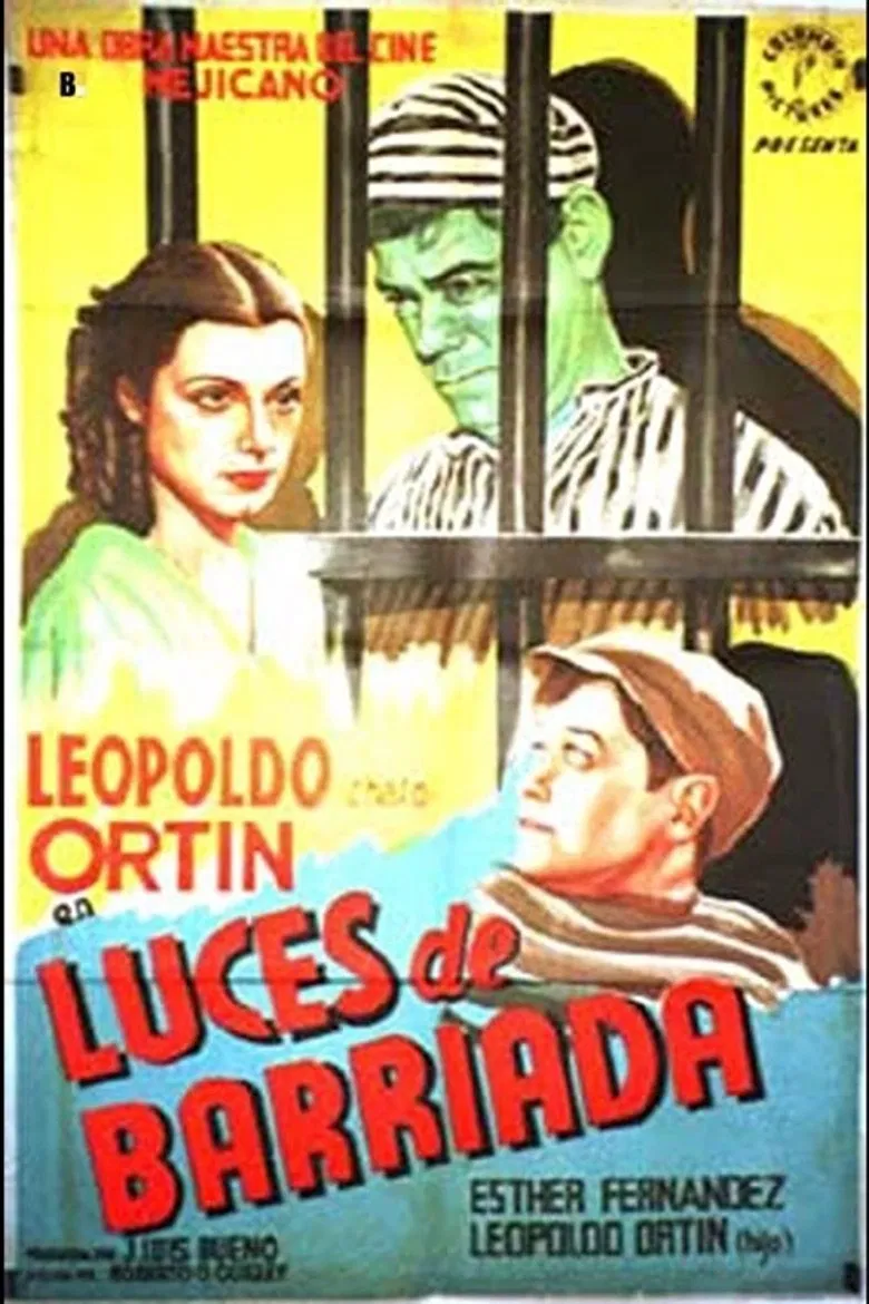 Luces de barriada poster background