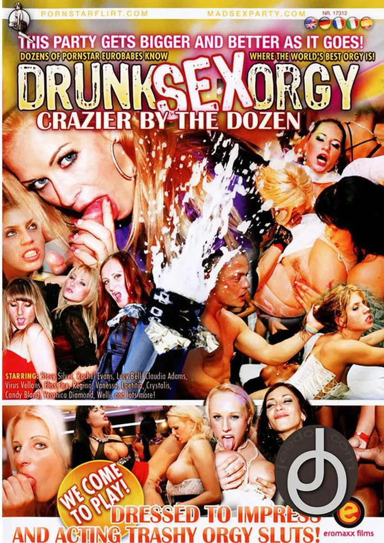 Drunk Sex Orgy: Crazier By The Dozen poster background