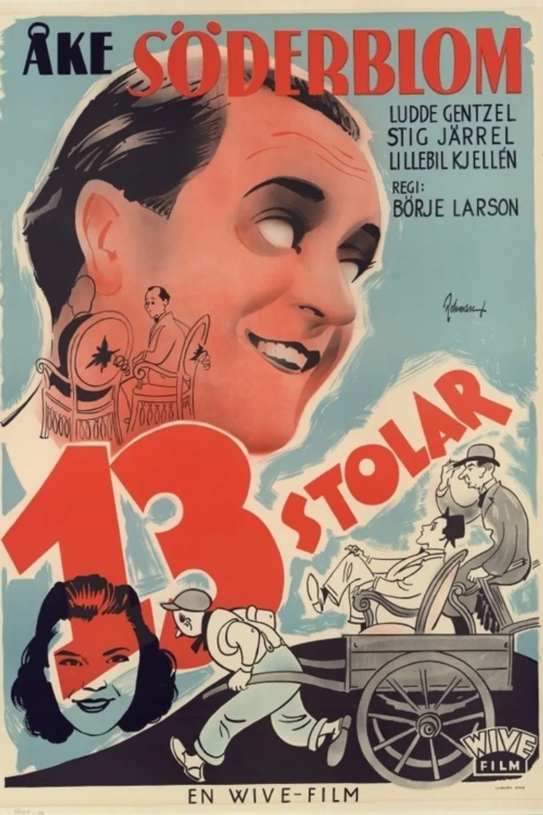 13 Chairs poster background