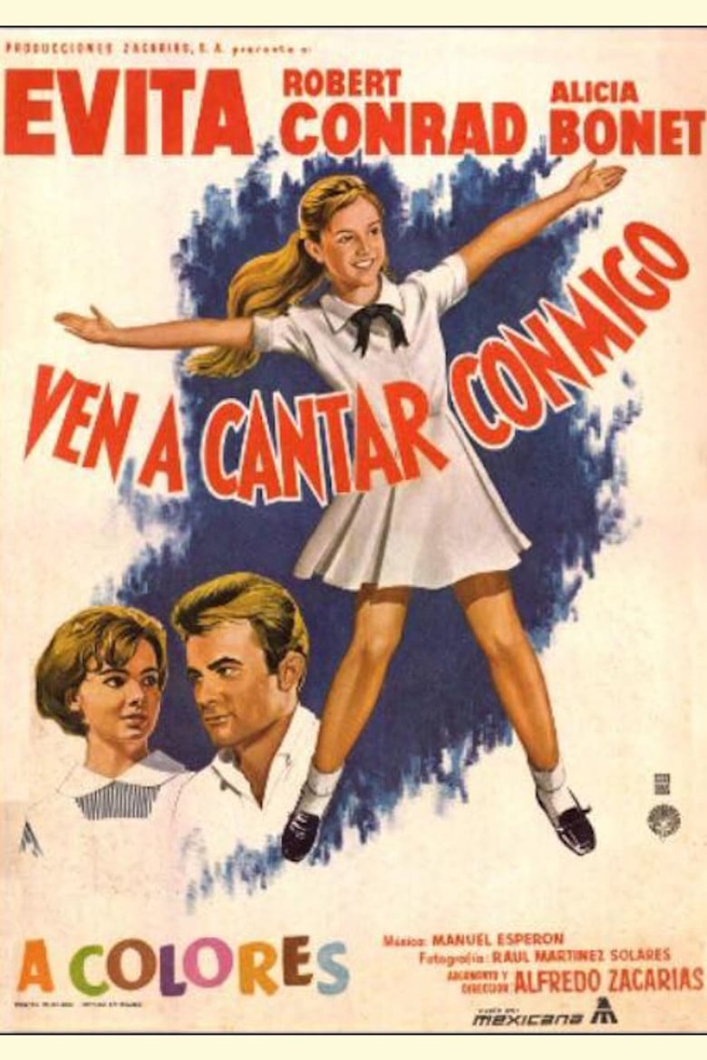 Ven a cantar conmigo poster background