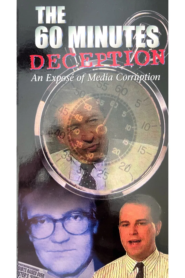 The 60 Minutes Deception poster background