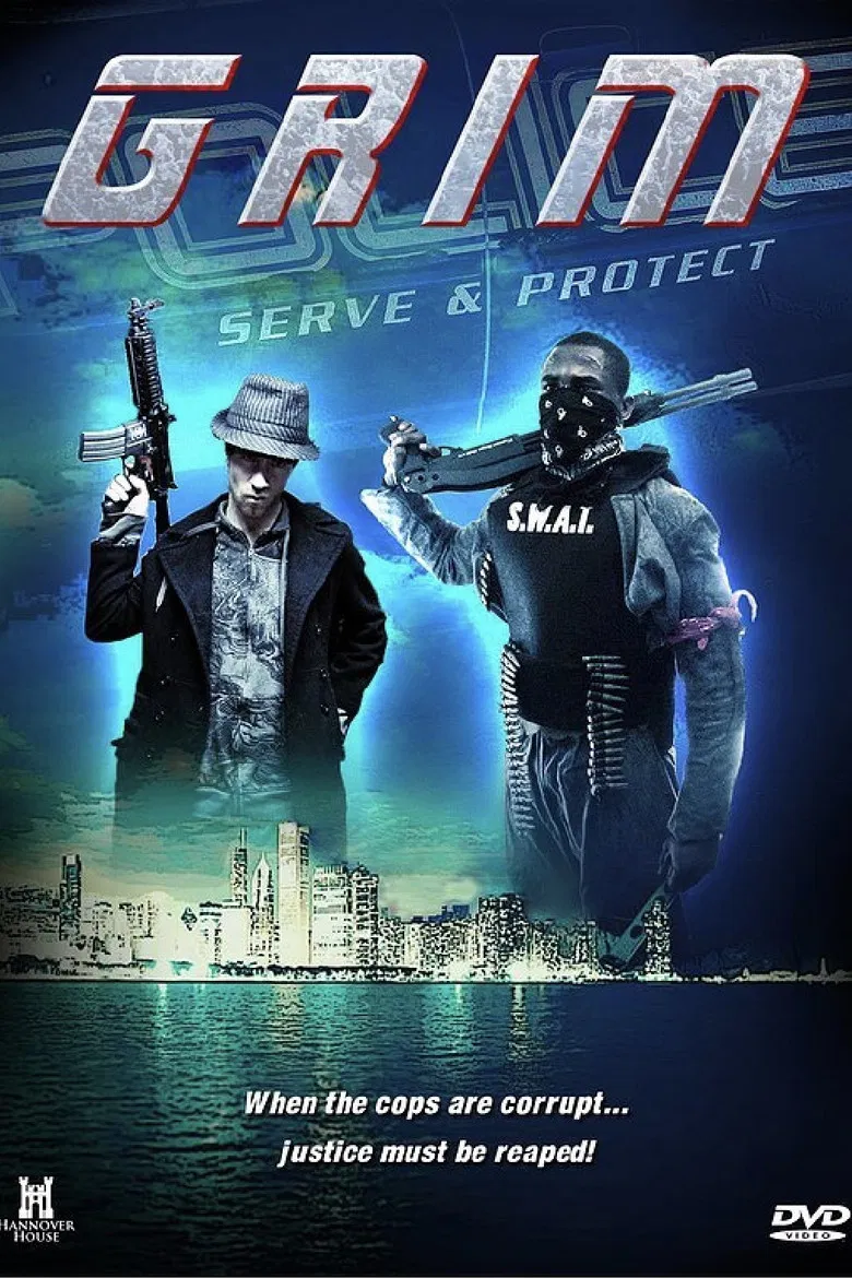 Grim poster background