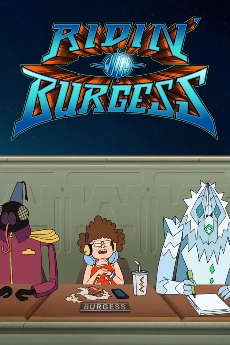 Ridin' with Burgess poster background