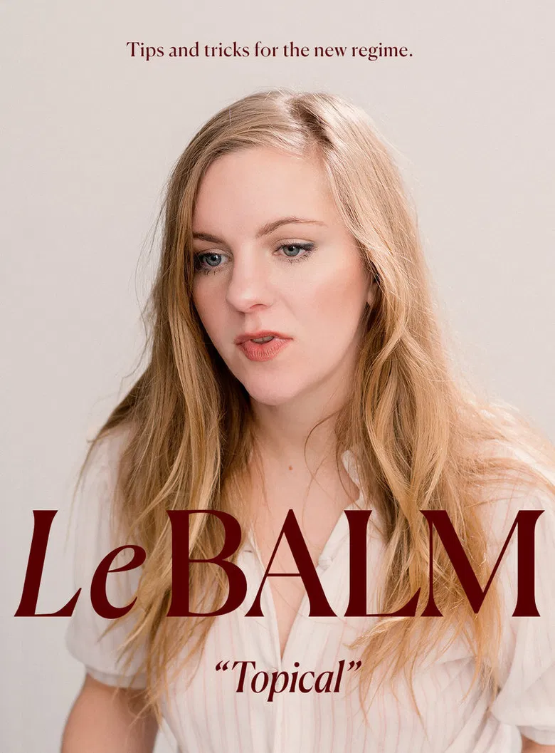 Le Balm poster background
