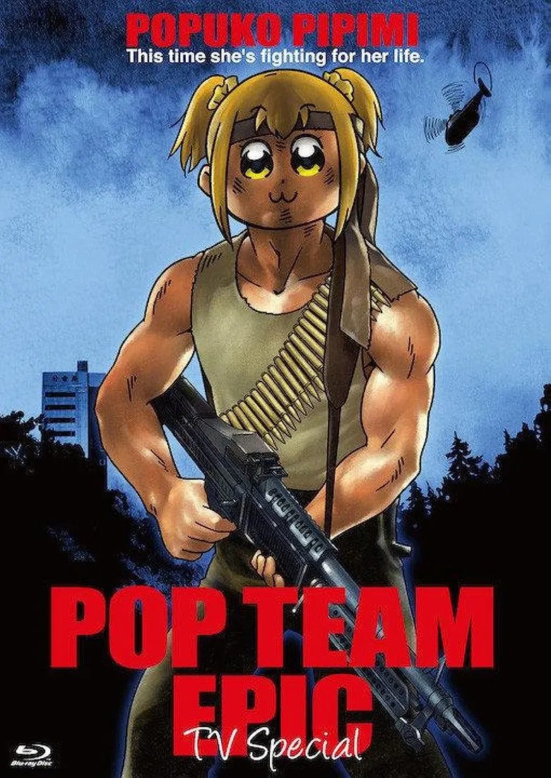 POP TEAM EPIC TV SPECIAL poster background
