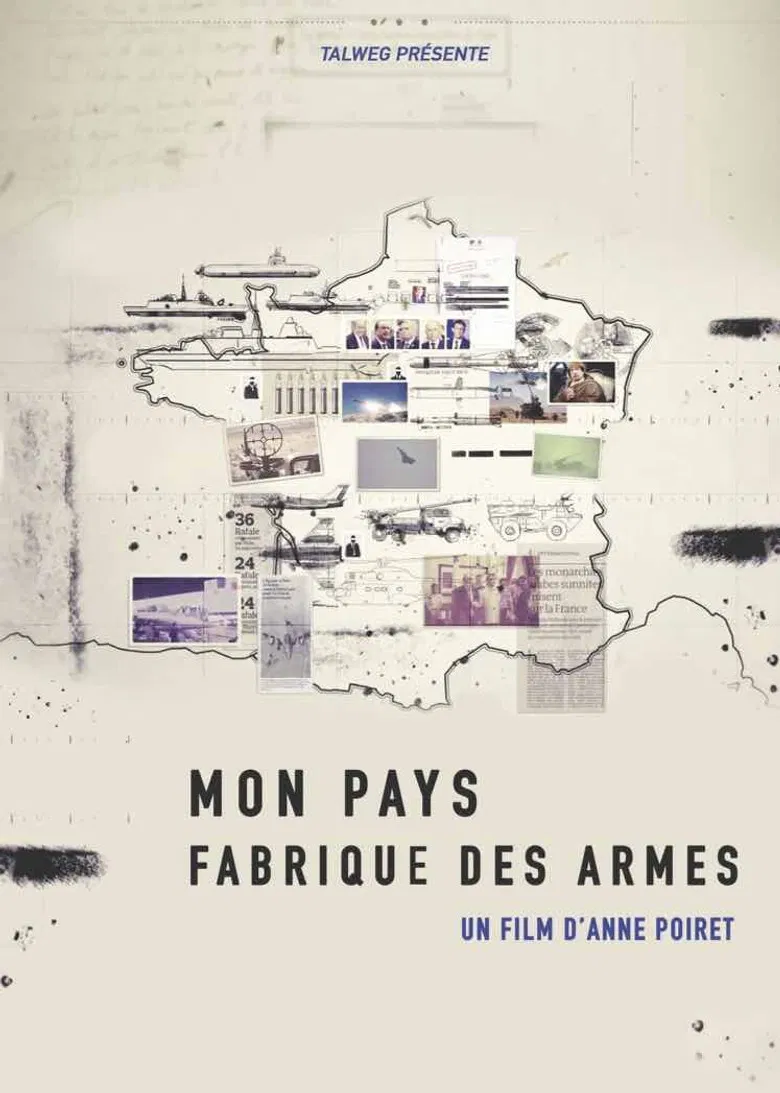 Mon pays fabrique des armes poster background